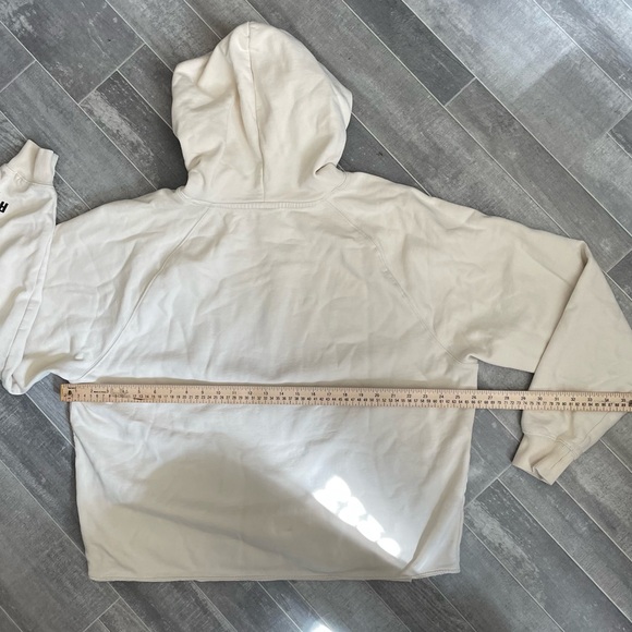 RAWGEAR Heavyweight Pullover Hoodie Cream  Mens Size X-Large - Picture 7 of 8